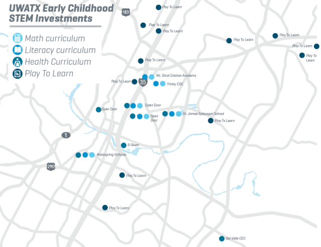 UWATX Early Childhood STEM investments