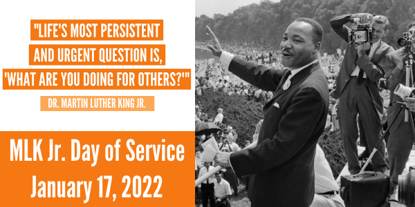Honor Dr. MLK Jr.’s life and legacy with us